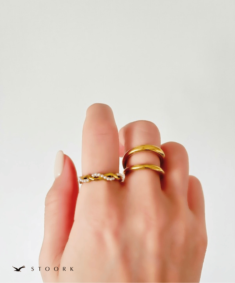 2line Ring - stoork