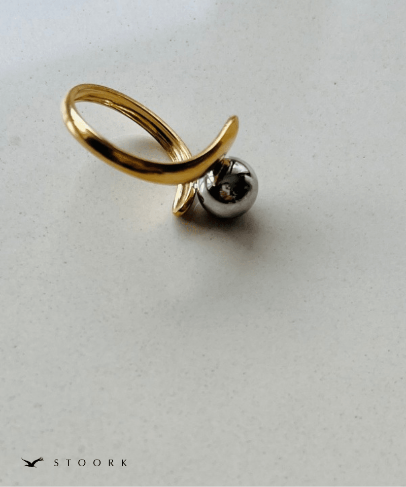 2Tone Ball Ring - stoork