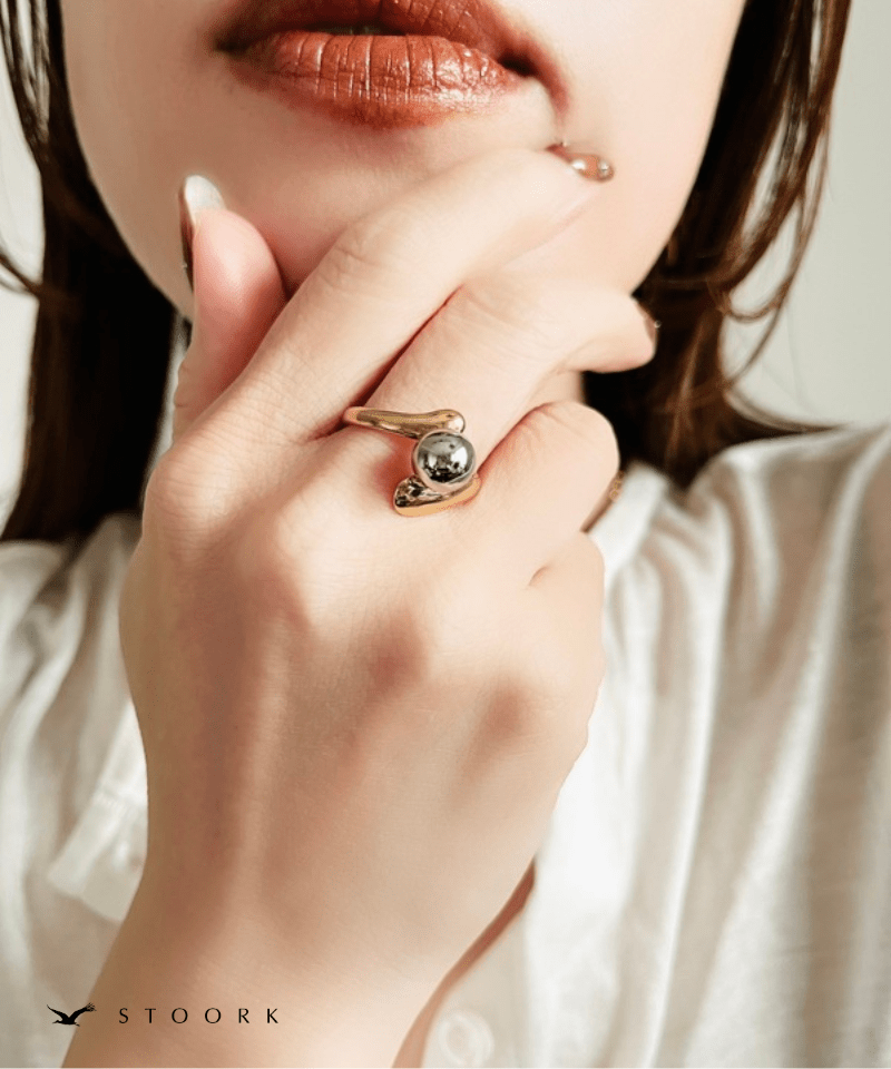 2Tone Ball Ring - stoork