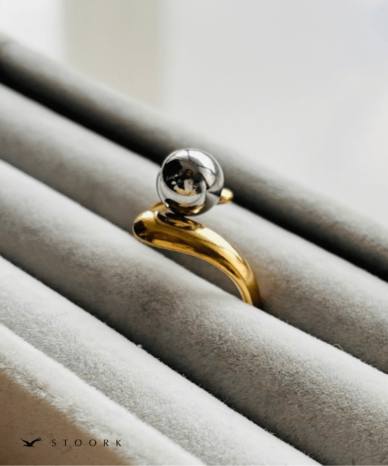 2Tone Ball Ring - stoork