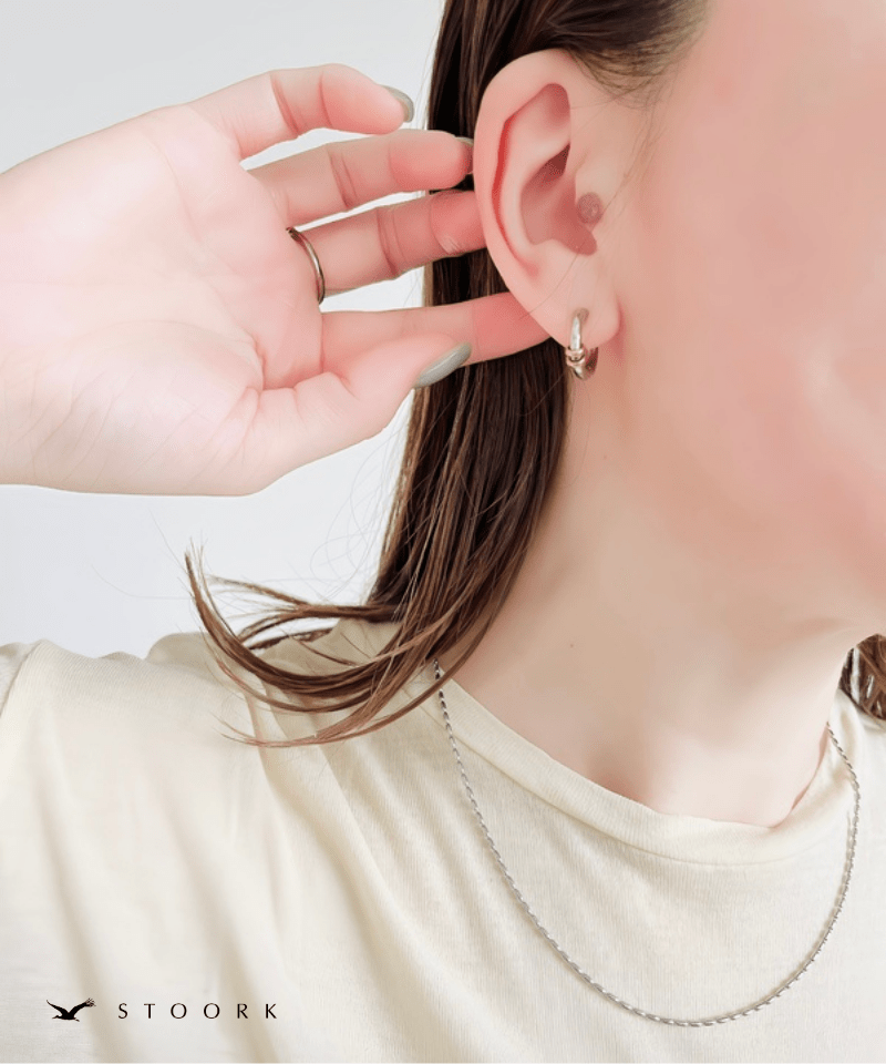 2Tone Hoop Earring - stoork