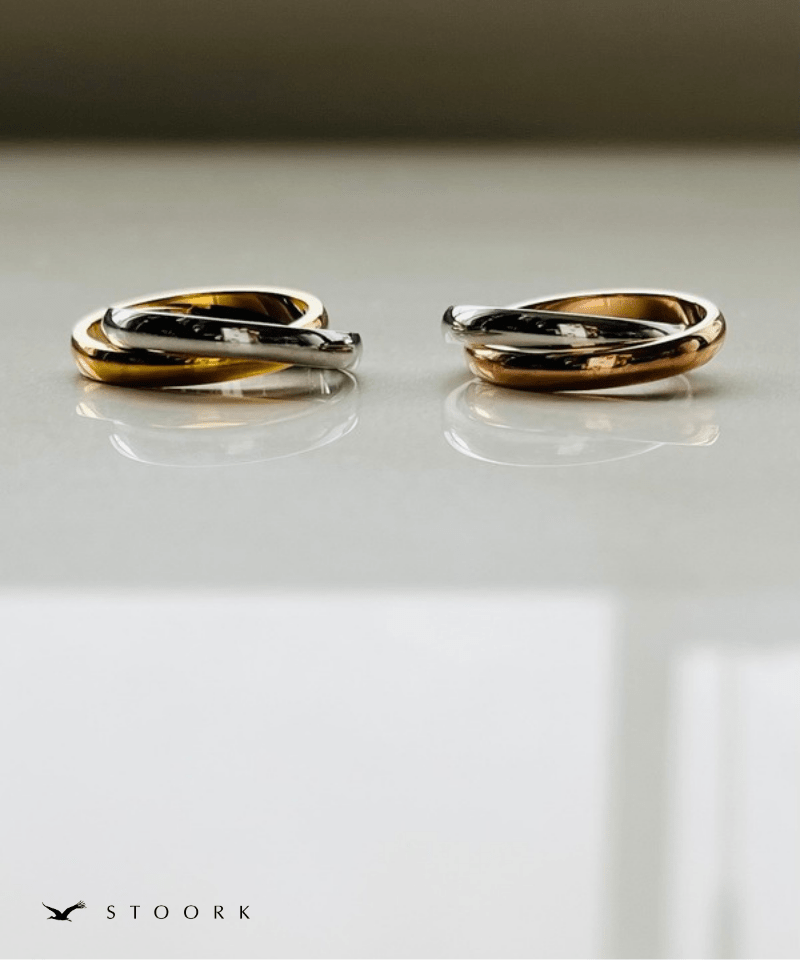 2Tone Infinity Ring - stoork