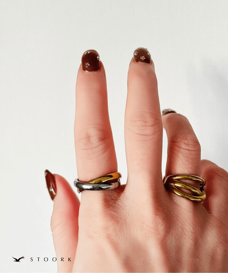 2Tone Infinity Ring - stoork