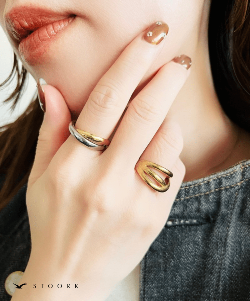 2Tone Infinity Ring - stoork