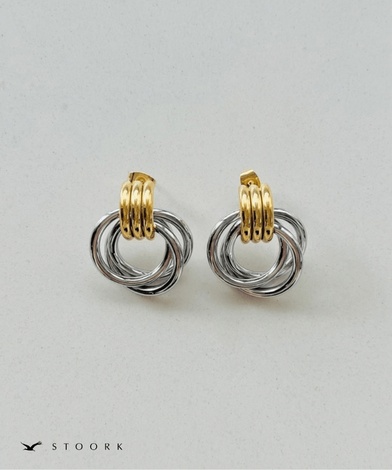 2Tone Layered Ring Pierce - stoork