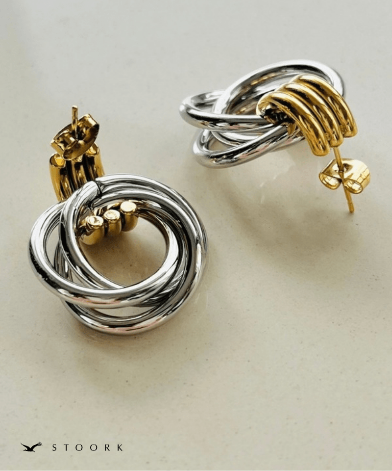 2Tone Layered Ring Pierce - stoork