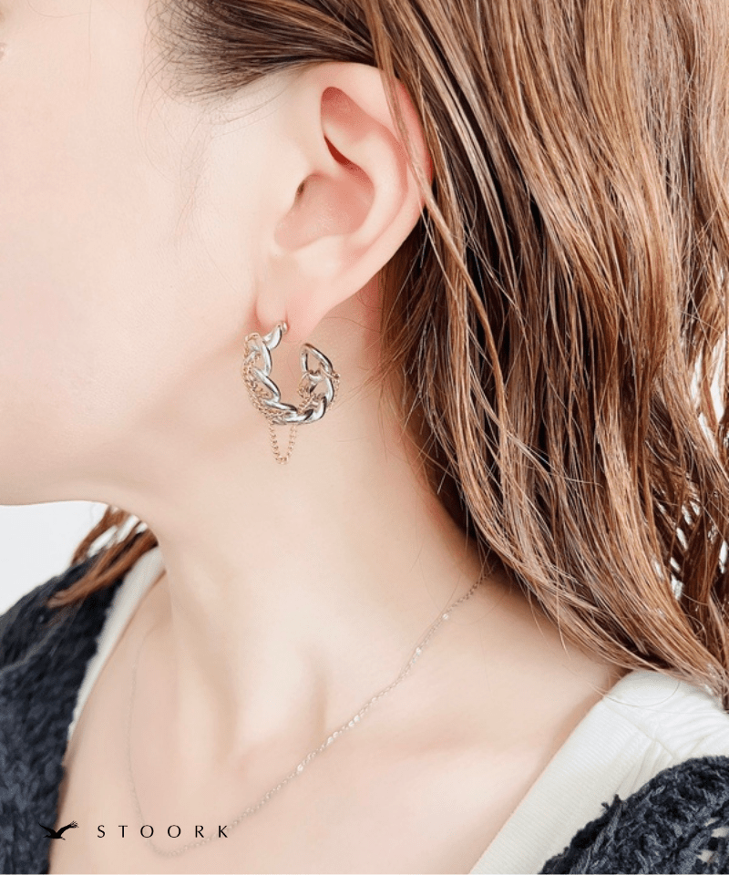 2Tone Twist Chain Pierce - stoork
