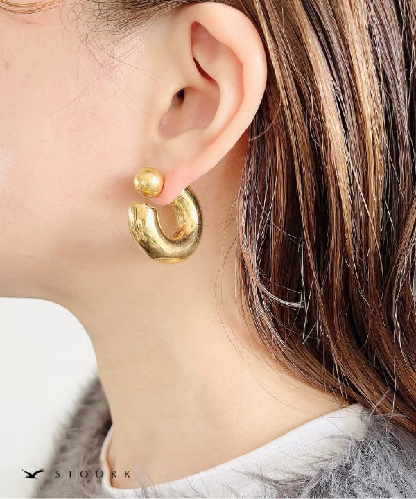 【再入荷】2way Ball Hoop Pierce - stoork