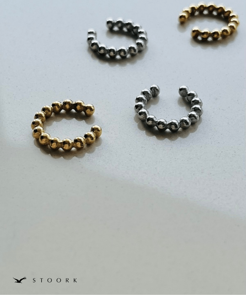 316L Ball Ear Cuff - stoork