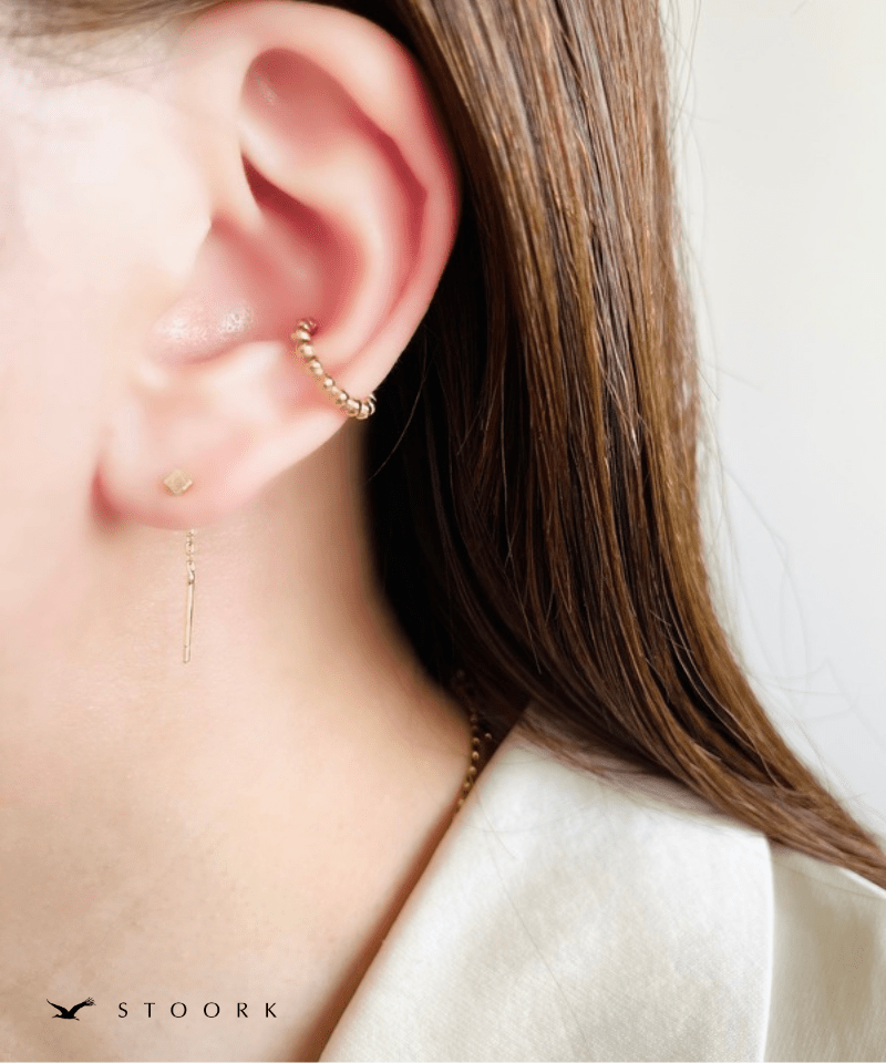 316L Ball Ear Cuff - stoork