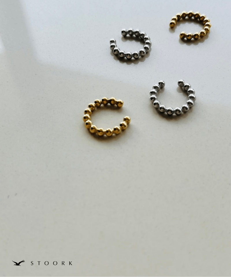 316L Ball Ear Cuff - stoork