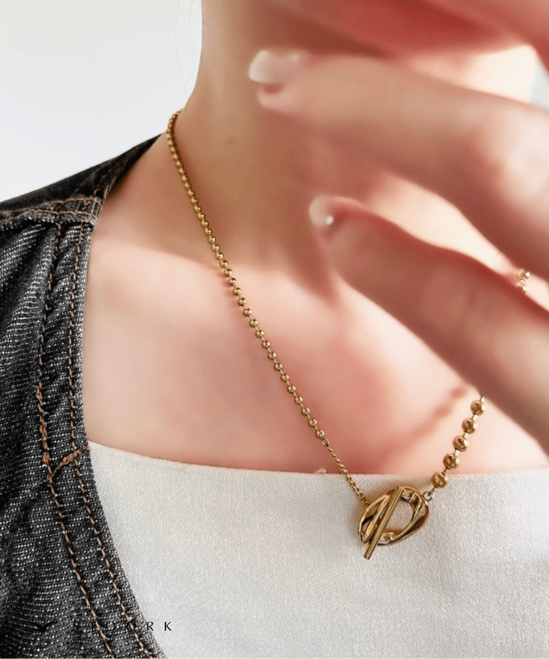 316L Ball Mantel Necklace - stoork