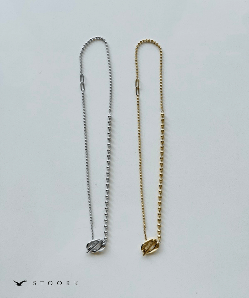 316L Ball Mantel Necklace - stoork