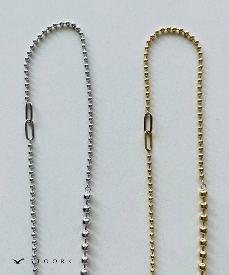 316L Ball Mantel Necklace - stoork