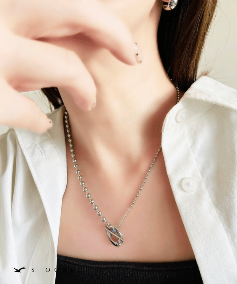 316L Ball Mantel Necklace - stoork