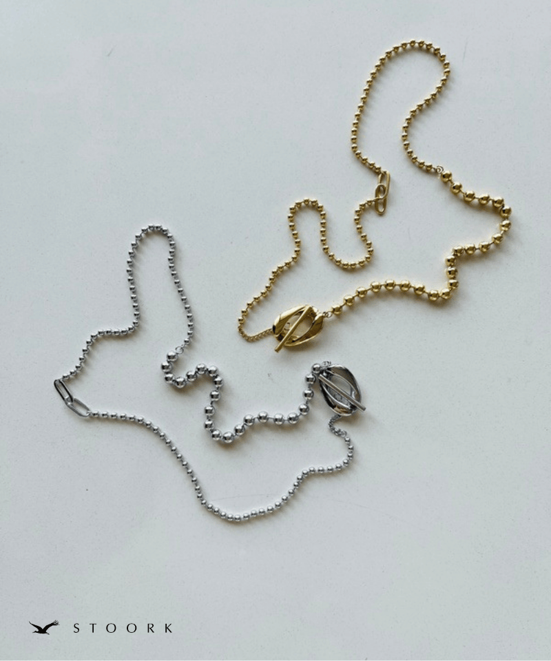 316L Ball Mantel Necklace - stoork