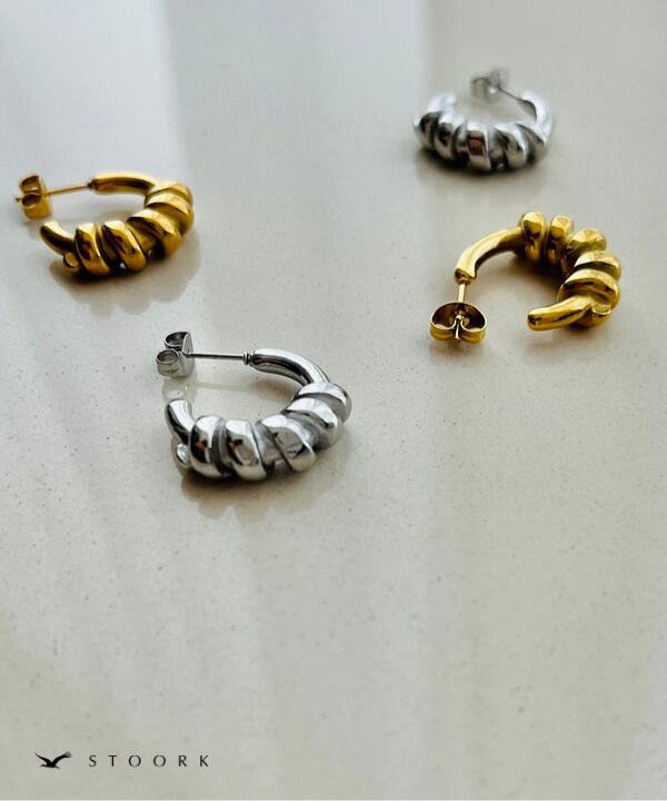【再入荷】316L Croissant Pierce - stoork