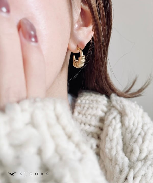 【再入荷】316L Croissant Pierce - stoork