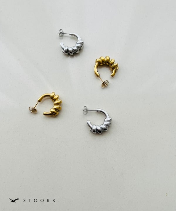 【再入荷】316L Croissant Pierce - stoork