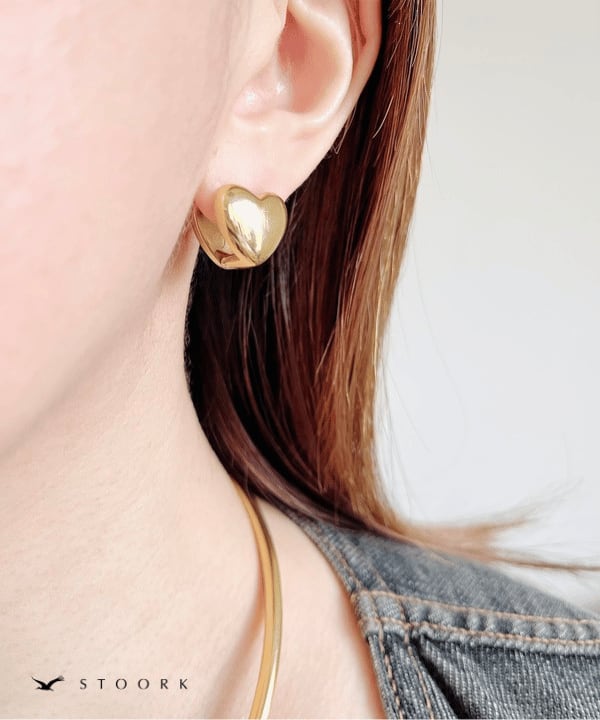 【再入荷】316L Heart Ball Pierce - stoork
