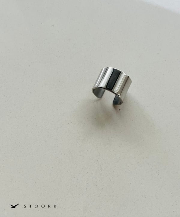 【再入荷】316L silver Open Ring - stoork