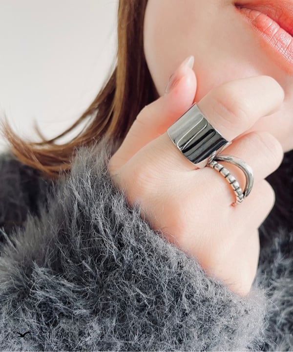【再入荷】316L silver Open Ring - stoork