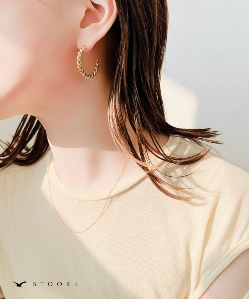 【再入荷】316L Undulate Round Pierce - stoork