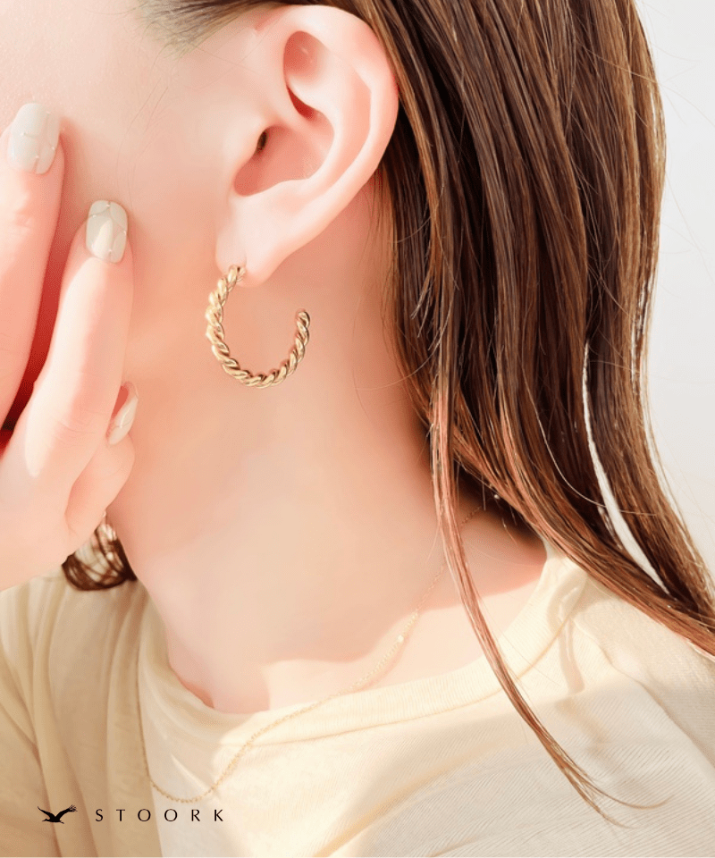 【再入荷】316L Undulate Round Pierce - stoork