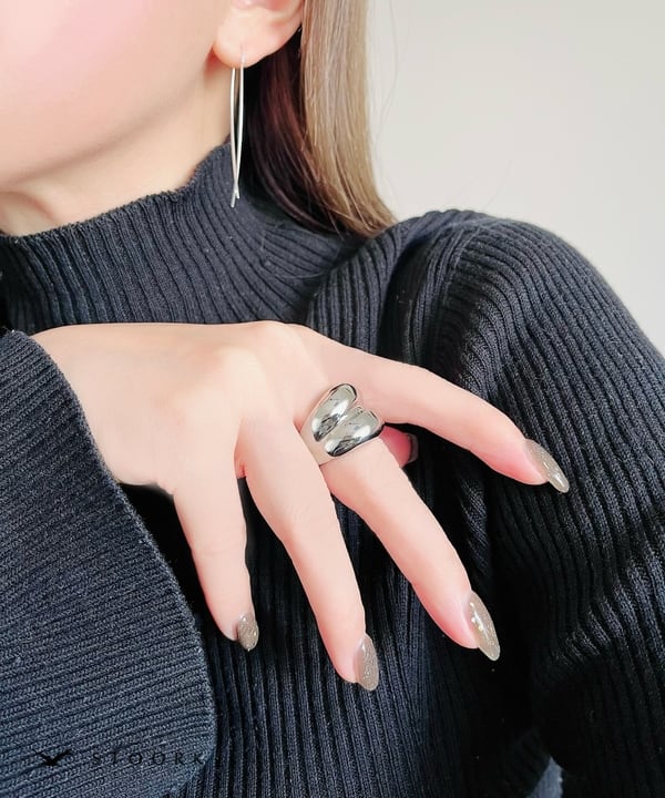 【再入荷】316L Volume Double Ring - stoork