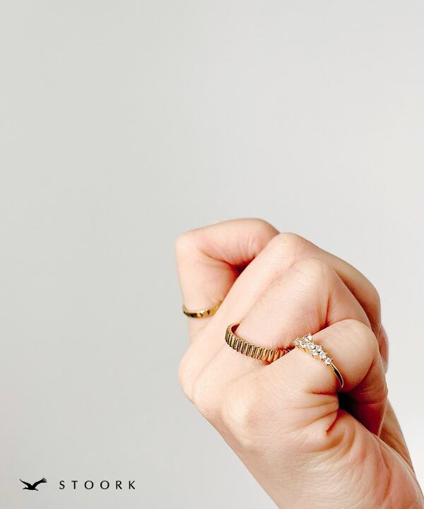 s925 Zircon Pinkie Ring