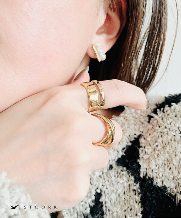 【再入荷】Double Wide Ring