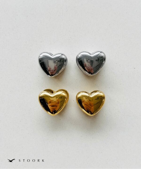 【再入荷】316L Heart Ball Pierce
