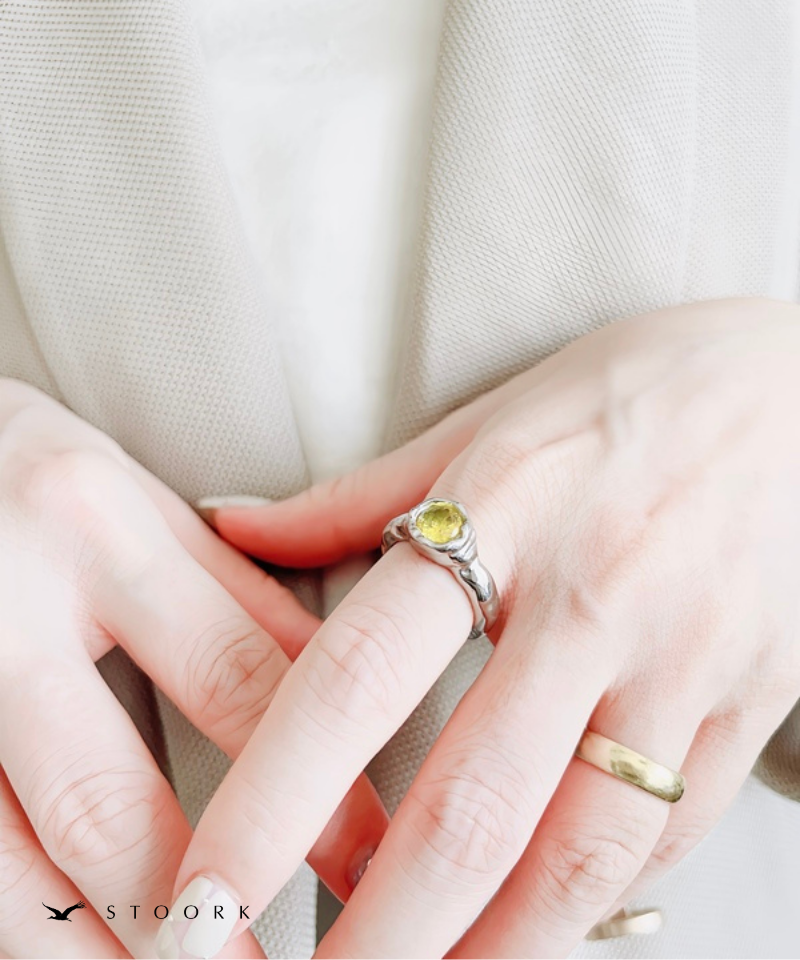 Melt Stone Ring