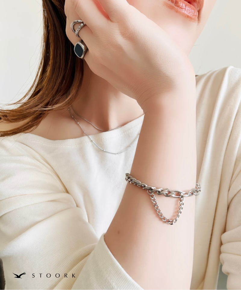 Fringe Link Bracelet
