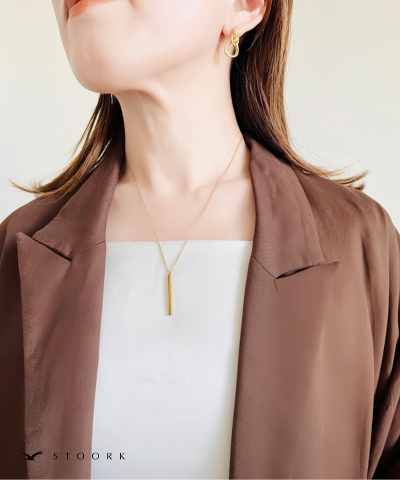 Skinny Pendant Necklace