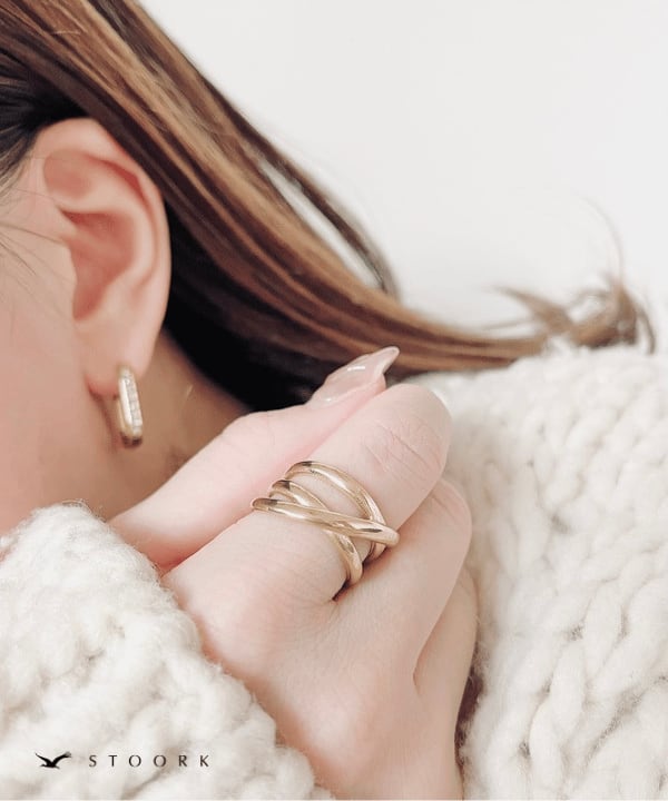 【再入荷】Multi Cross Ring
