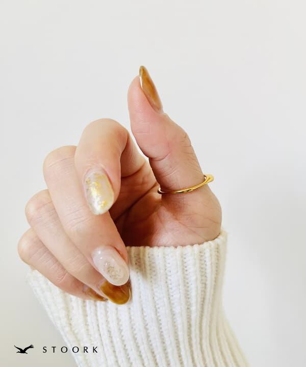 【再入荷】316L Irregular Round Ring