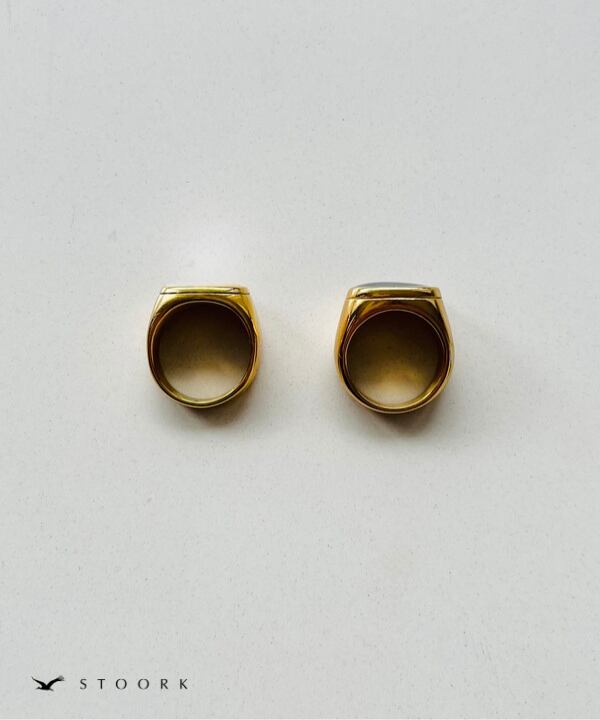 【再入荷】Square Top Ring