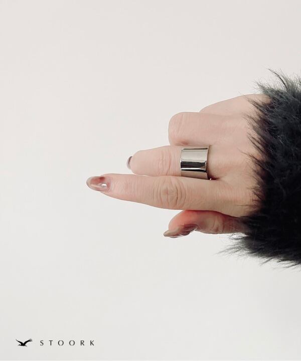 【再入荷】316L silver Open Ring