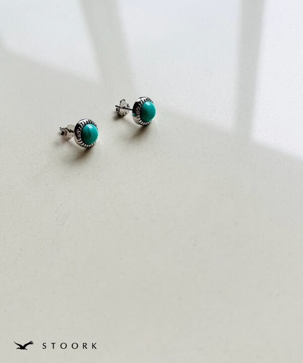 s925 Turquoise Pierce