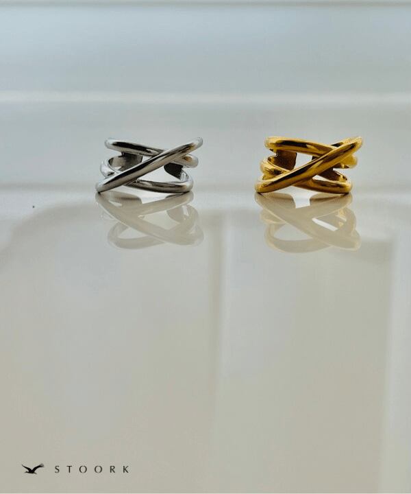 【再入荷】Multi Cross Ring