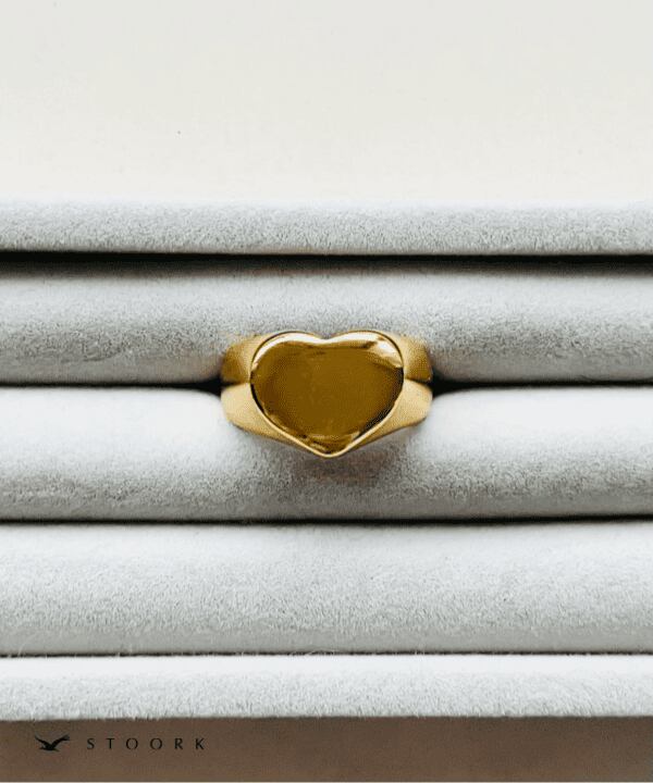 【再入荷】316L Heart Ring