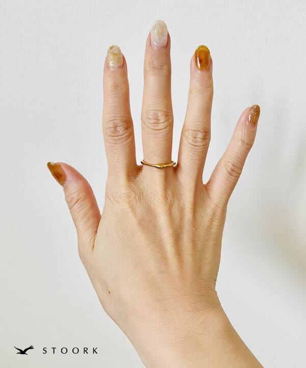 【再入荷】316L Irregular Round Ring