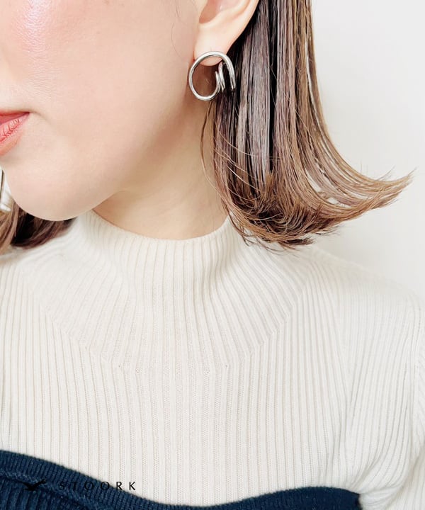 【再入荷】316L Round And Round Pierce