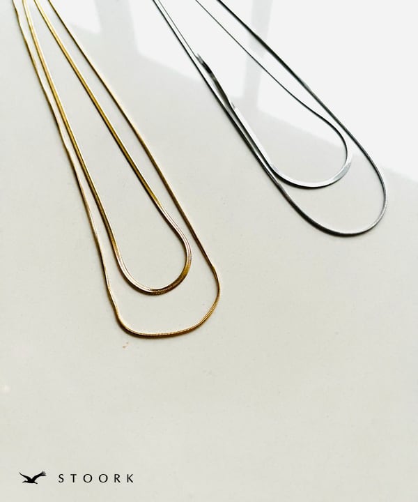 【再入荷】Double Chain Necklace