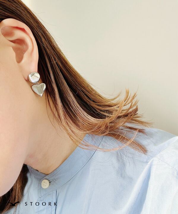 Button Heart Pierce