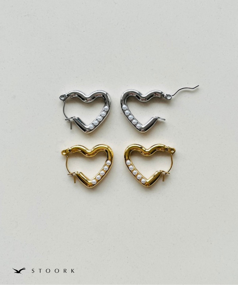 Point Pearl  Heart Pierce