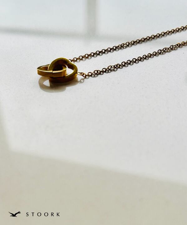 316L Double Heart Necklace
