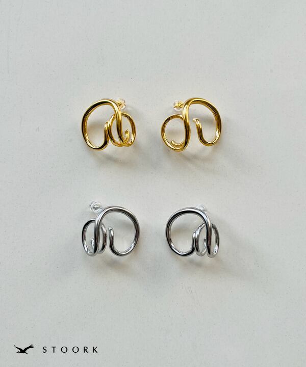 【再入荷】316L Round And Round Pierce