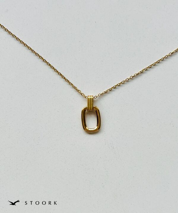 【再入荷】Simple Rectangle Necklace
